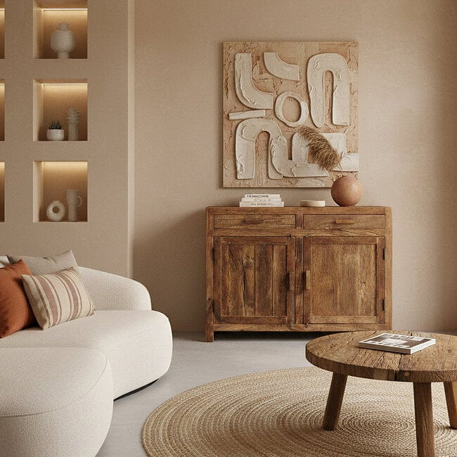 Aparador Farmwood con 2 puertas Raw Materials