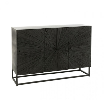 Aparador Shanil Madera/Hierro Negro J-Line