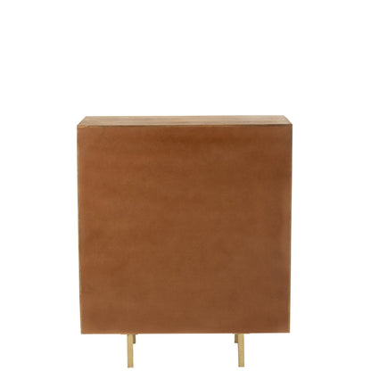Armario Nino Metal/Madera de mango Natural/Dorado J-Line