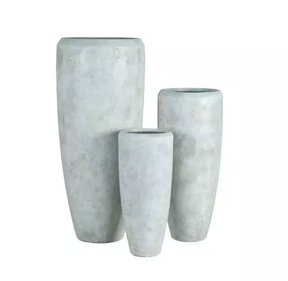 Crema Dashima GRC, juego de 3 potes redondos altos PTMD