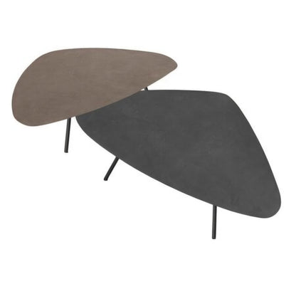 DTP Home Mesa de centro Scala Plectro Earth Set de 2