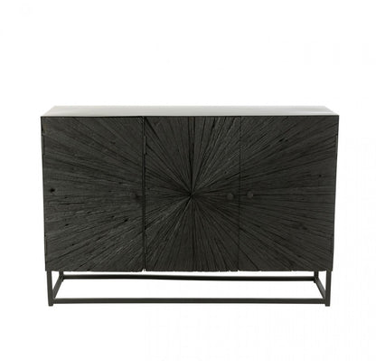 Aparador Shanil Madera/Hierro Negro J-Line
