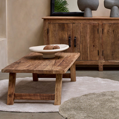 Mesa de centro Farmwood rectangular Raw Materials
