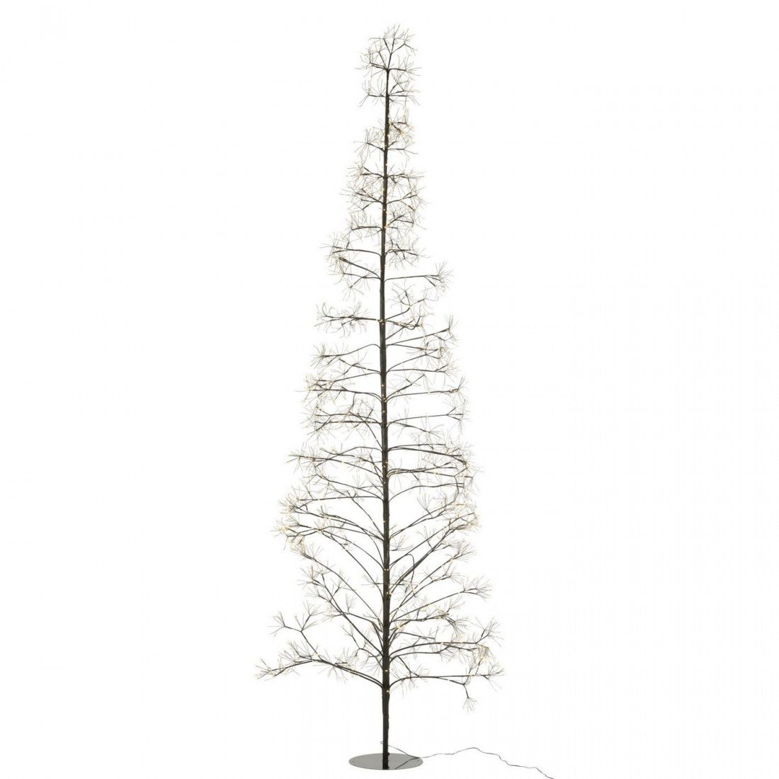 Árbol de Navidad 3000 LED Metal Negro Grande H300cm J-Line