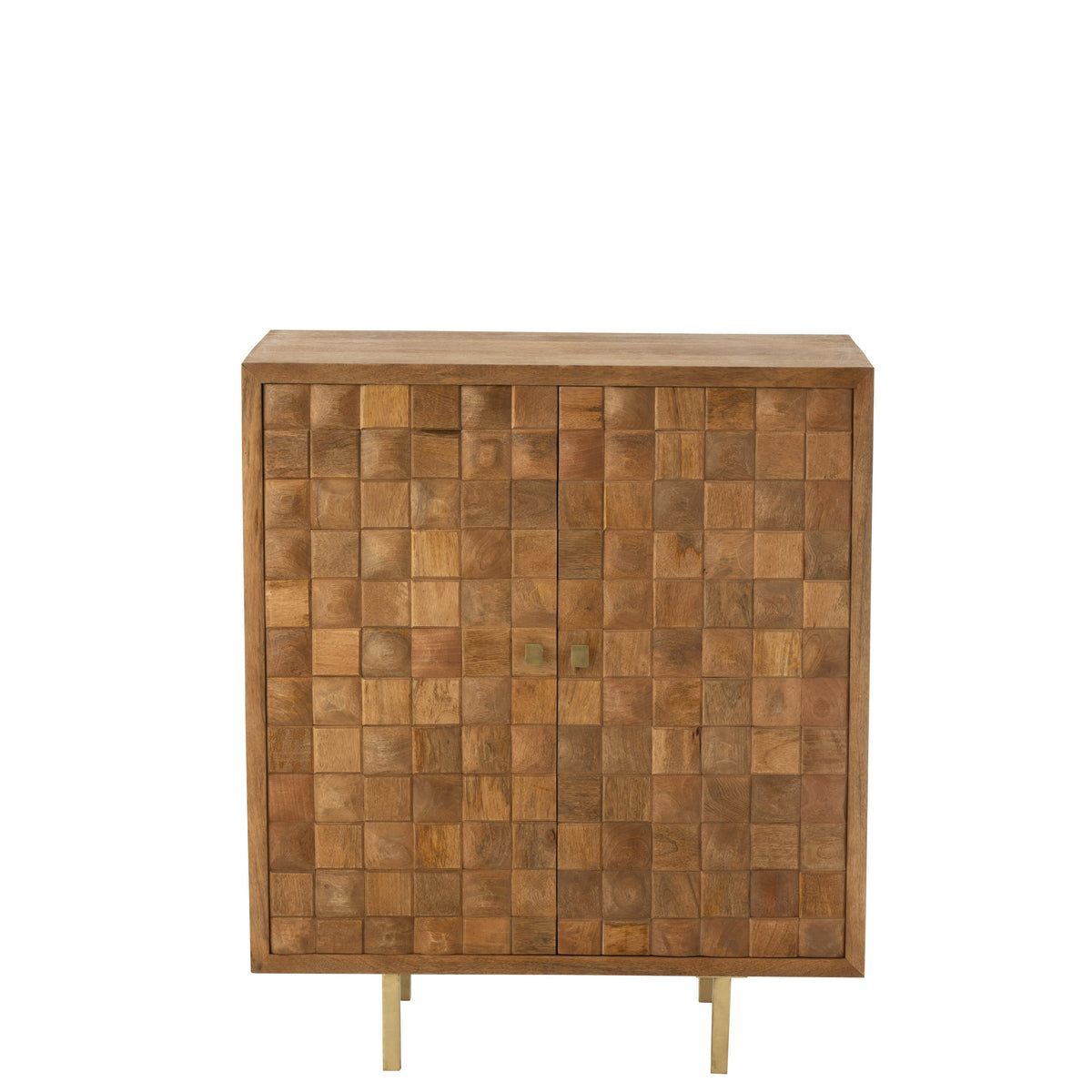 Armario Nino Metal/Madera de mango Natural/Dorado J-Line