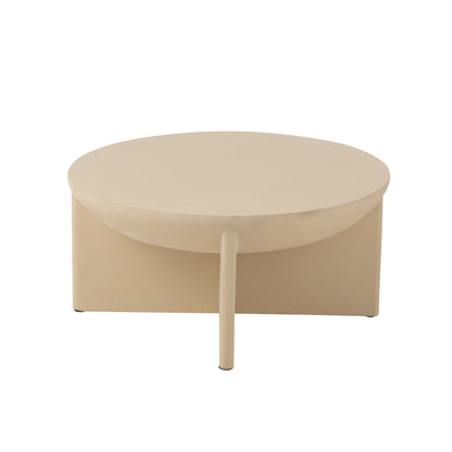 Mesa de centro Halfy Madera de mango Blanco J-Line