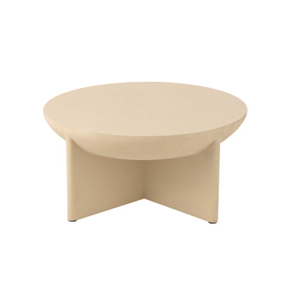 Mesa de centro Halfy Madera de mango Blanco J-Line