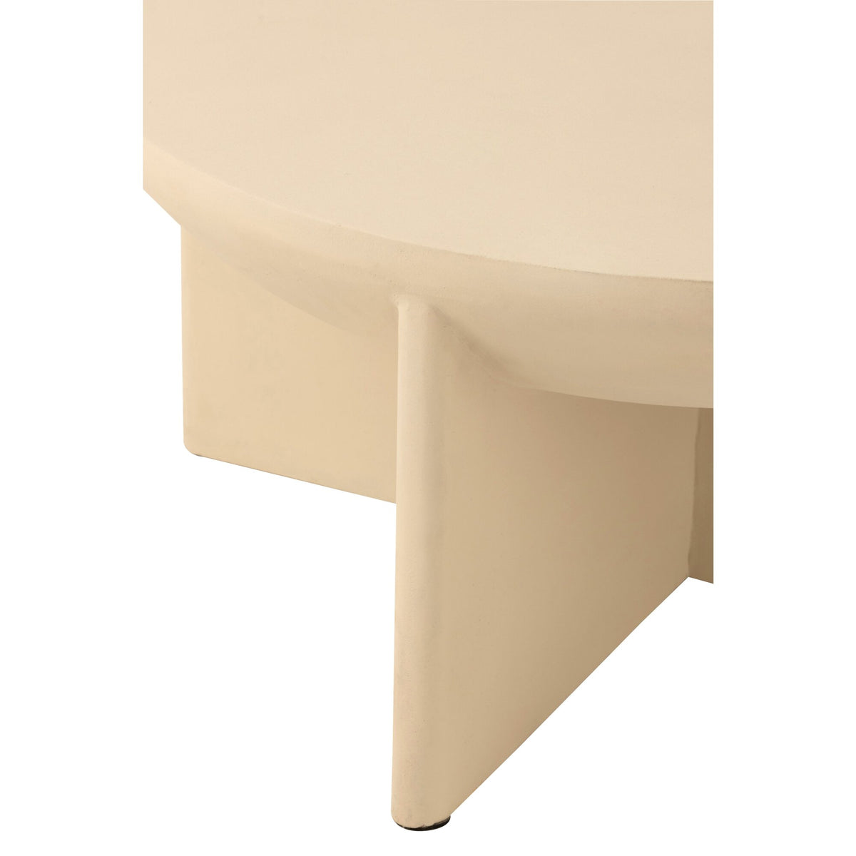 Mesa de centro Halfy Madera de mango Blanco J-Line