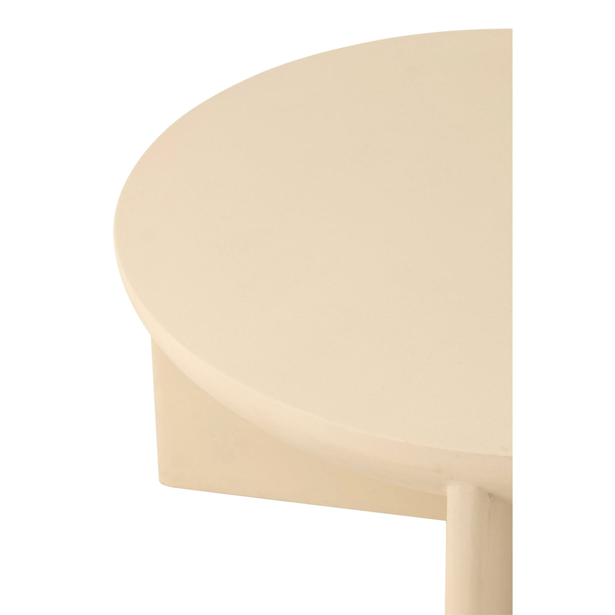 Mesa de centro Halfy Madera de mango Blanco J-Line