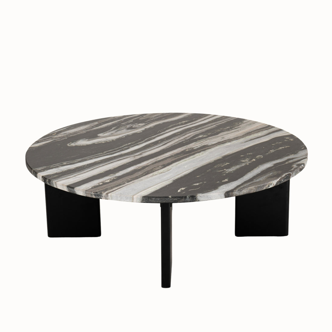 Mesa de centro Mathilde Mármol Negro/Gris J-Line