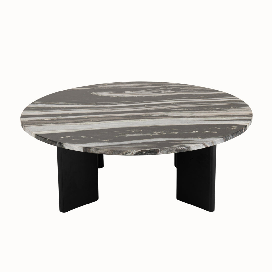 Mesa de centro Mathilde Mármol Negro/Gris J-Line
