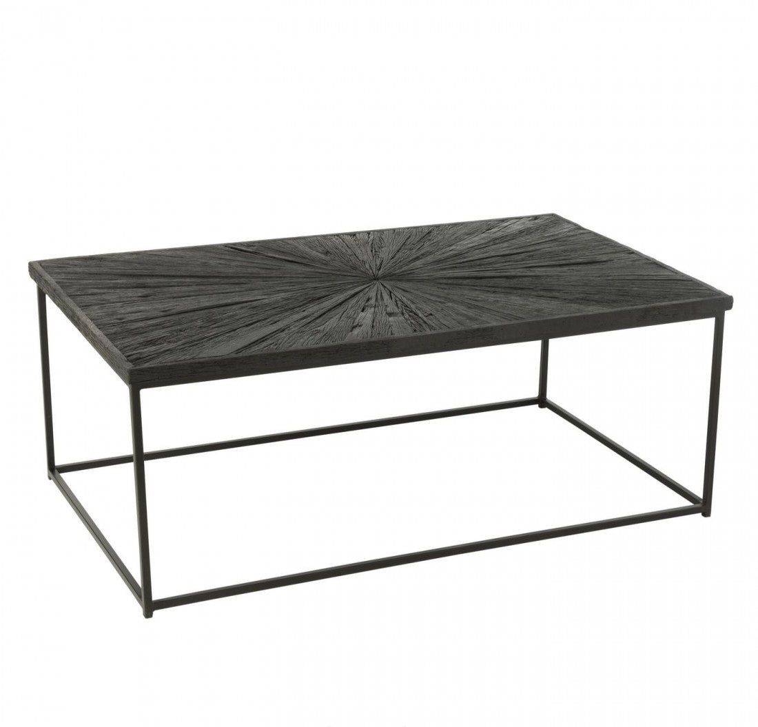 Mesa de centro Shanil Madera/Hierro Negro J-Line