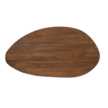 Salontafel Zillah 130x70 cm in een natuurlijk ingericht interieur