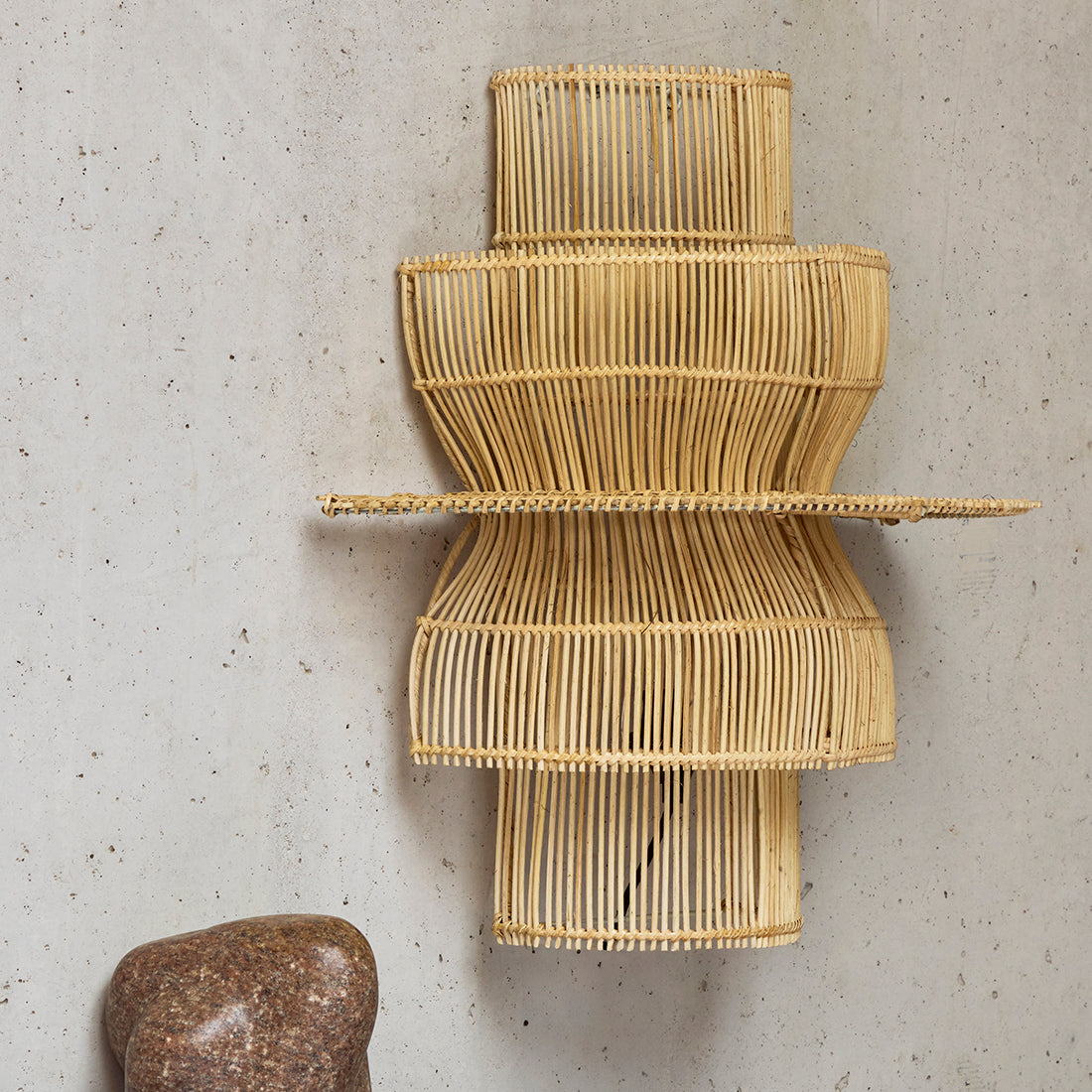 Saturn Wandlamp Raw Materials - Wandlamp - Raw Materials - livinglovely.nl