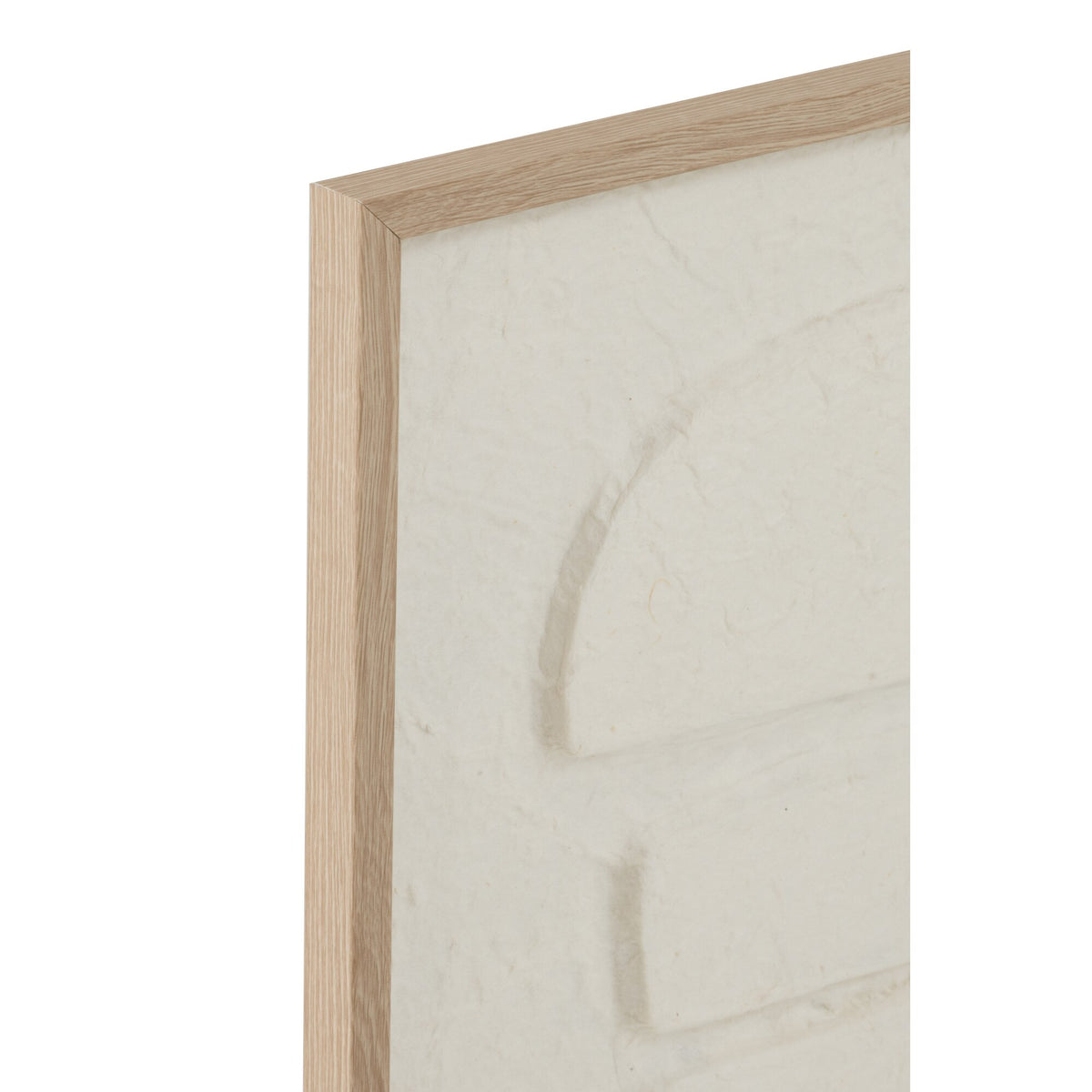 Set de 2 cuadros Cellen Papier Blancos J-Line