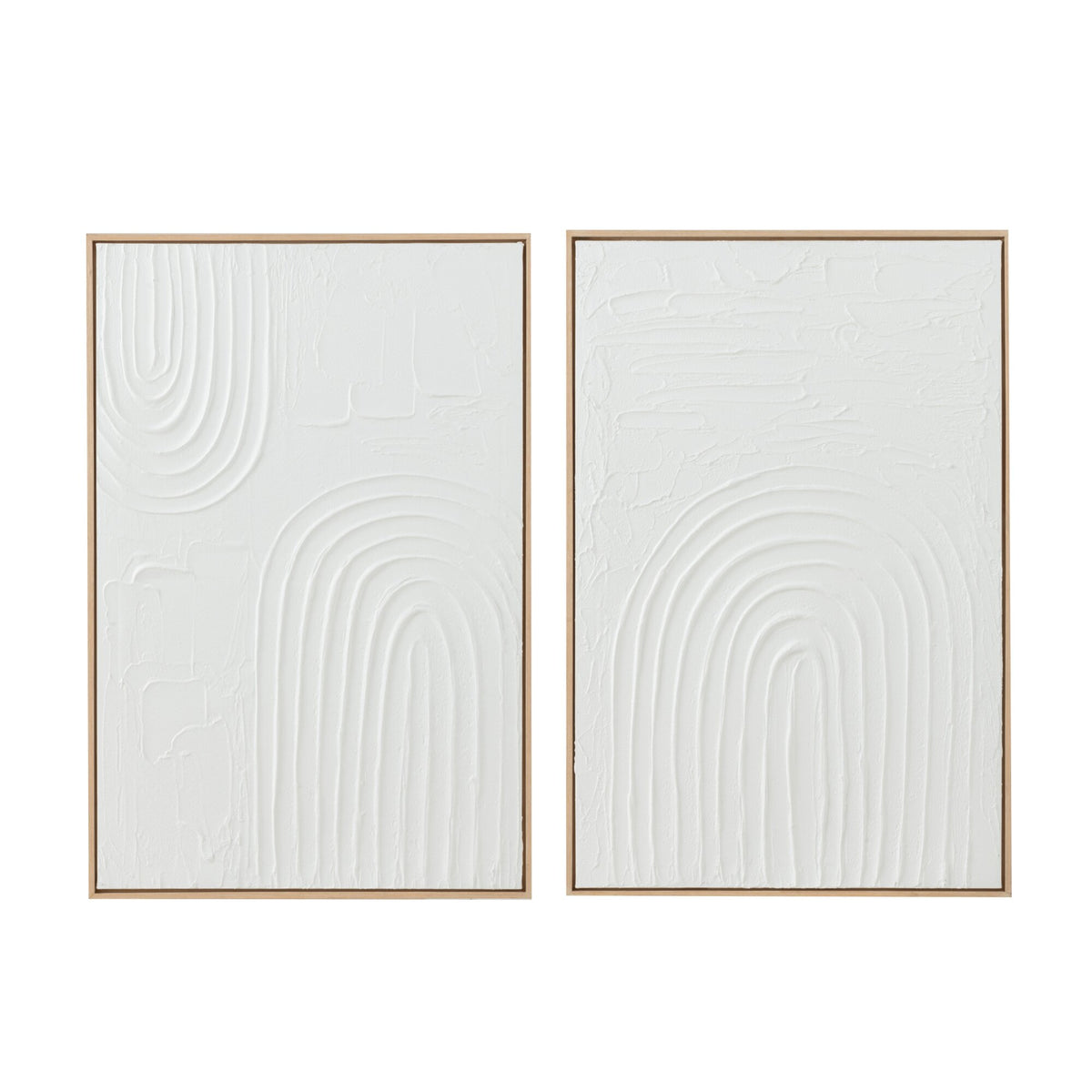 Cuadro Elise Lienzo Blanco Set de 2 J-Line
