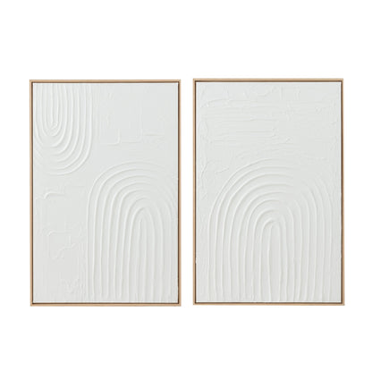 Cuadro Elise Lienzo Blanco Set de 2 J-Line