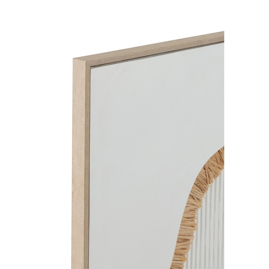 Set de 2 cuadros de lienzo blanco «Heno» de J-Line