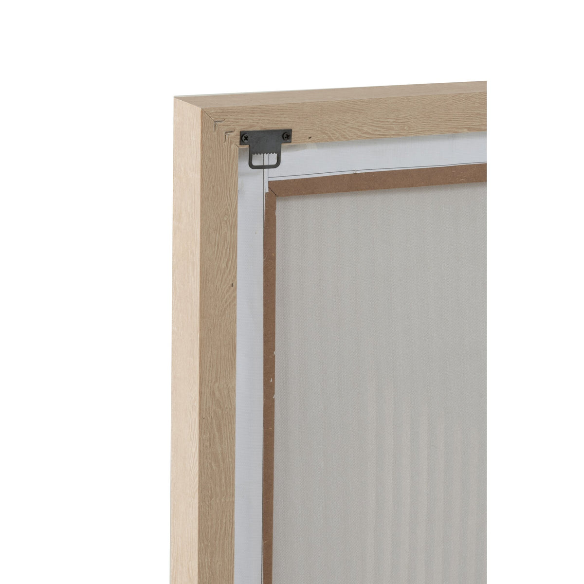 Set de 2 cuadros de lienzo blanco «Heno» de J-Line