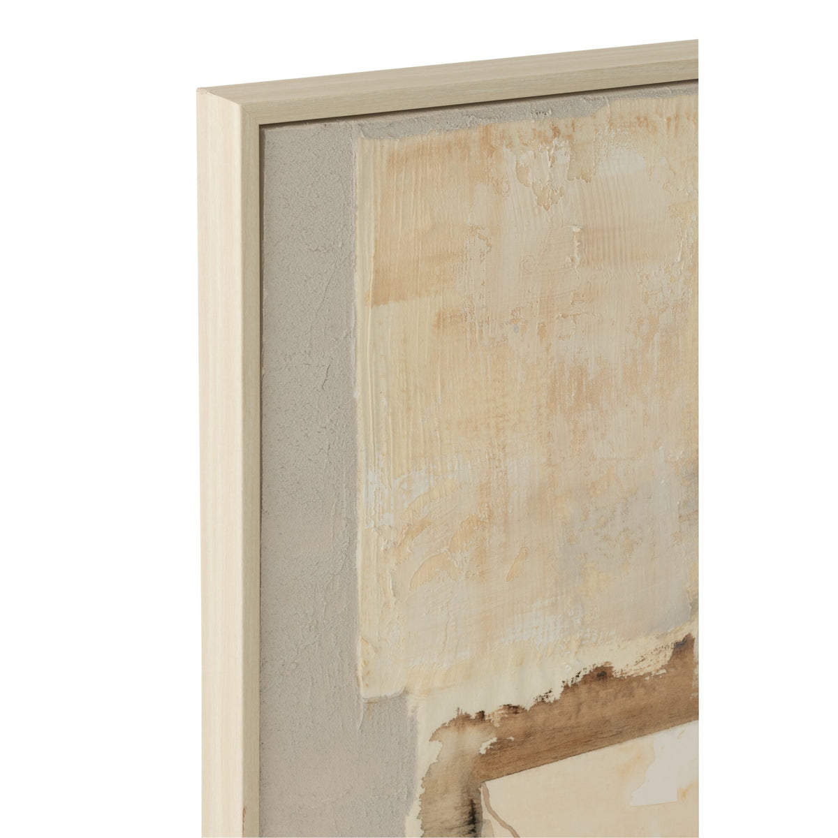 Cuadro Jouk Mezcla de lienzo/madera de pino J-Line