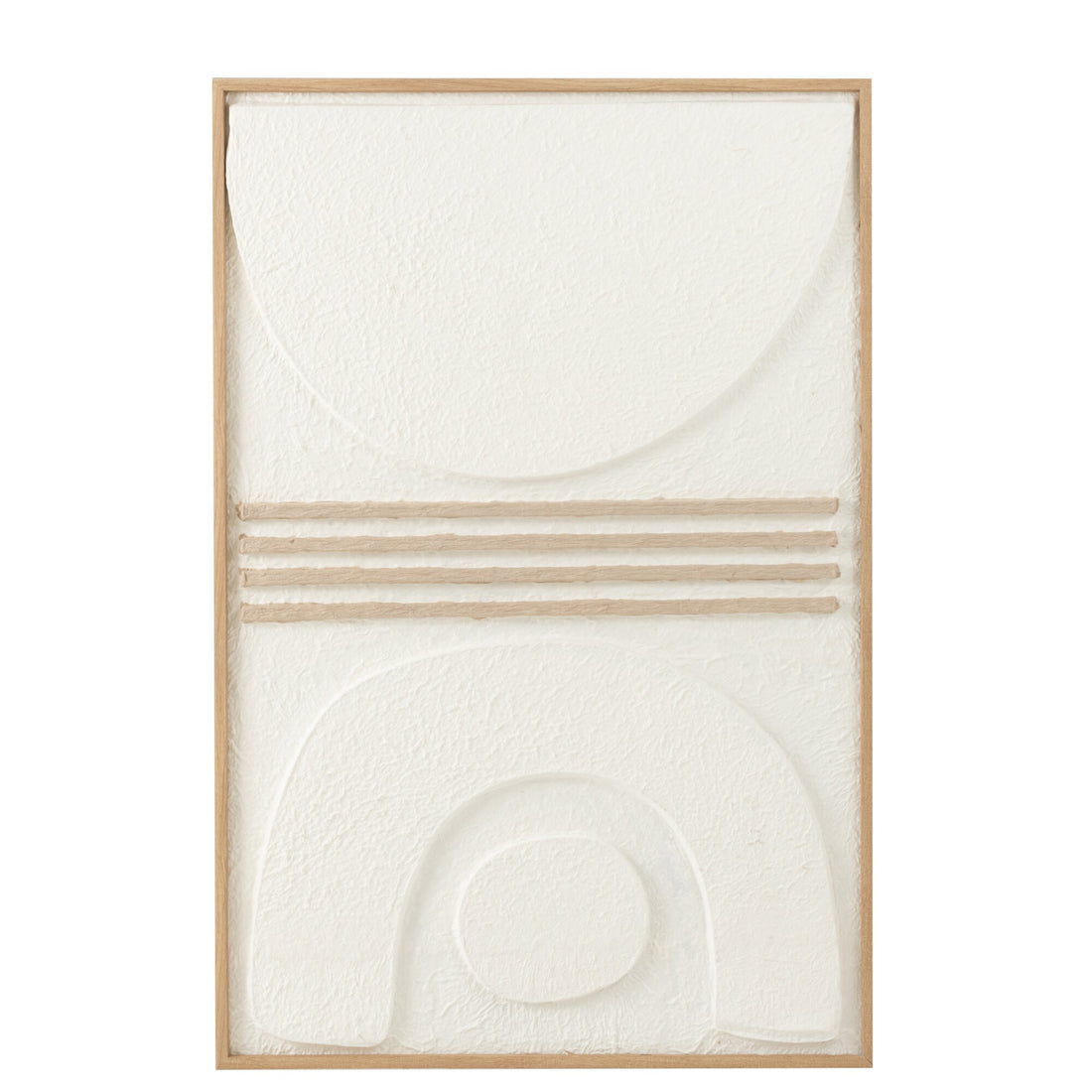Cuadro Thibault Papel Blanco/Beige J-Line