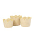Set Van 3 Mand Bloem Maïskaf Naturel/Geel J-Line