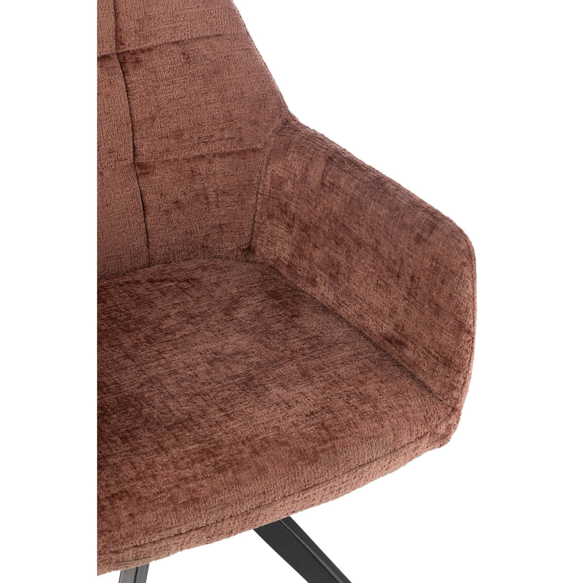 Silla Louna Hierro/Acrílico Marrón J-Line