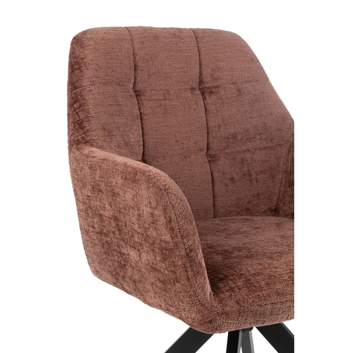 Silla Louna Hierro/Acrílico Marrón J-Line