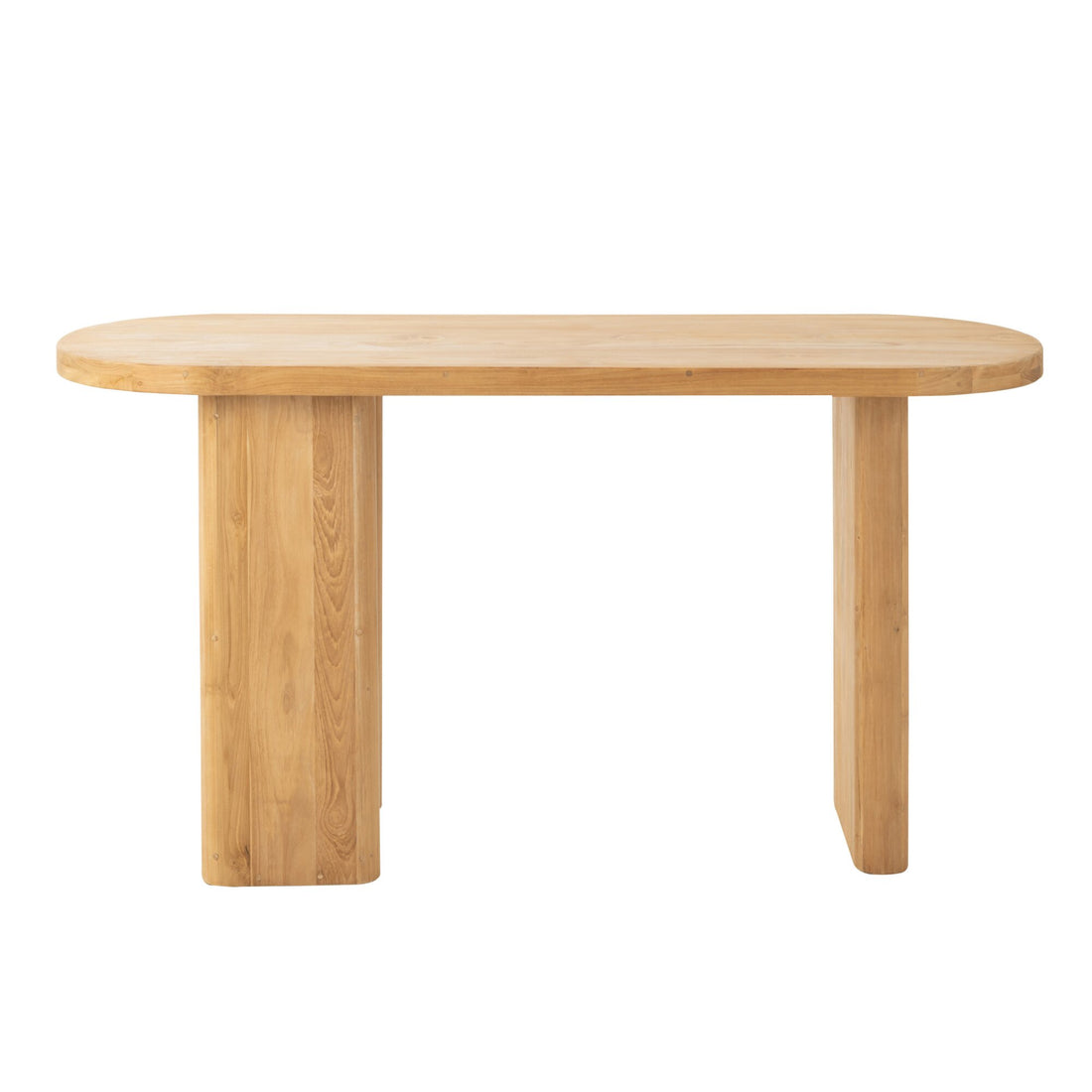 Mesa de madera de teca natural J-Line