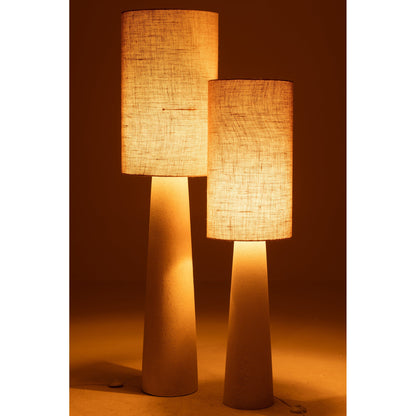 Lámpara de pie Ava Fibra de vidrio/Yute Natural Grande H168,5cm J-Line