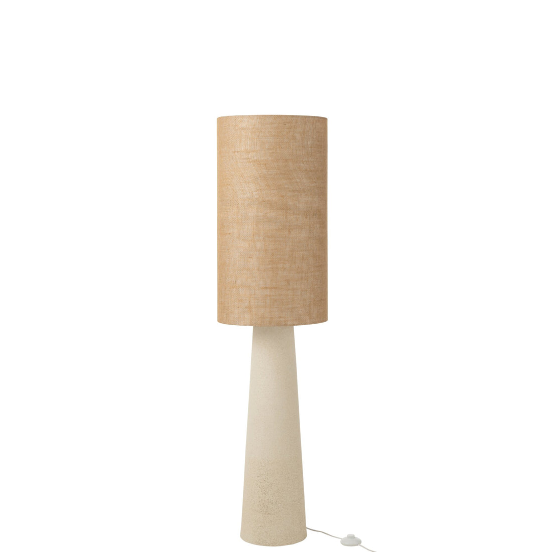 Lámpara de pie Ava Fibra de vidrio/Yute Natural Pequeña H140cm J-Line