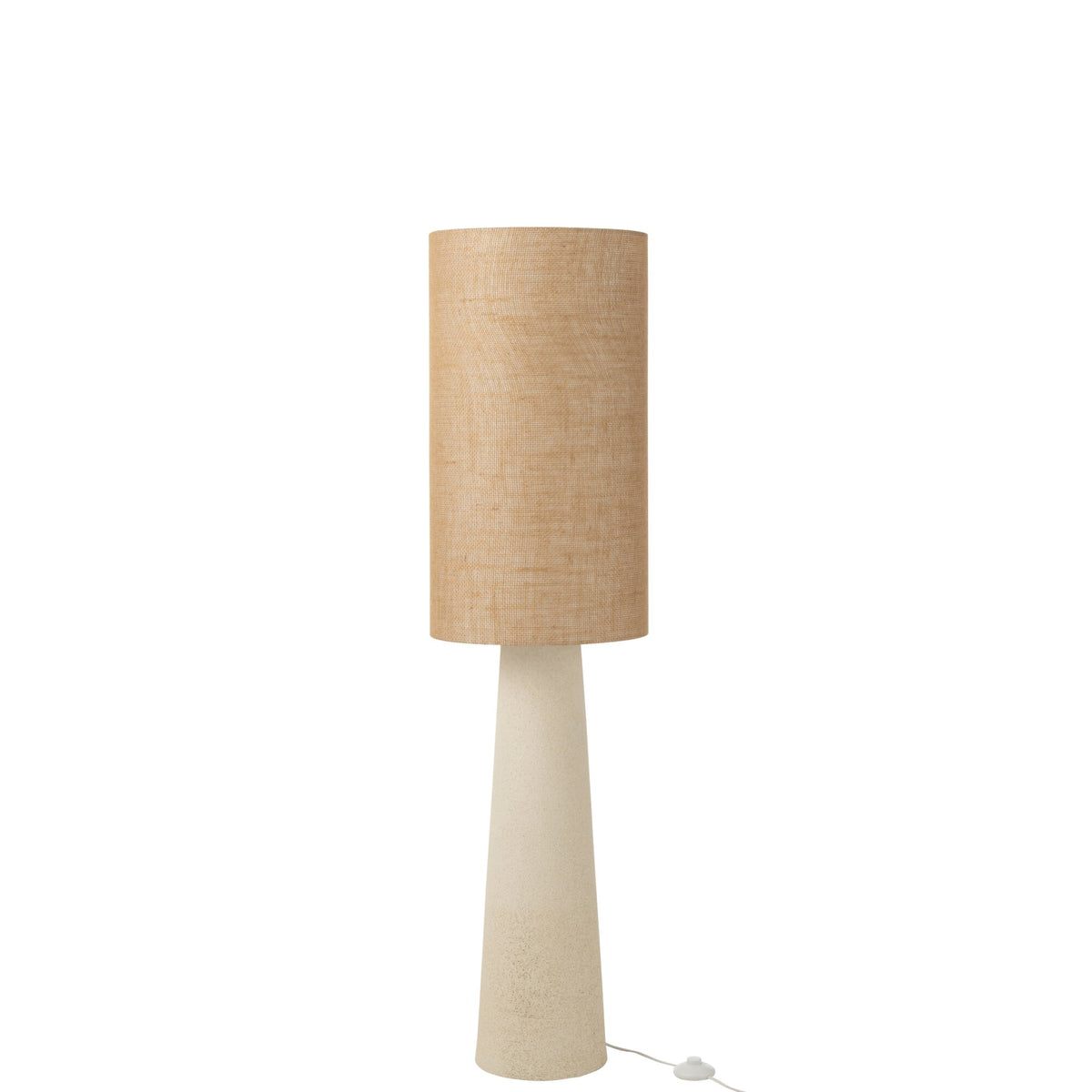 Lámpara de pie Ava Fibra de vidrio/Yute Natural Pequeña H140cm J-Line