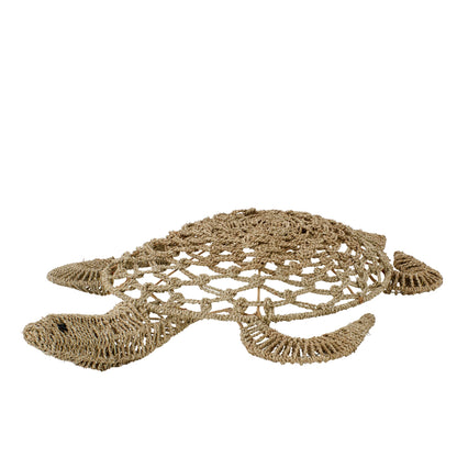 Objeto decorativo de pared Tortuga Hierba marina Natural Grande J-line