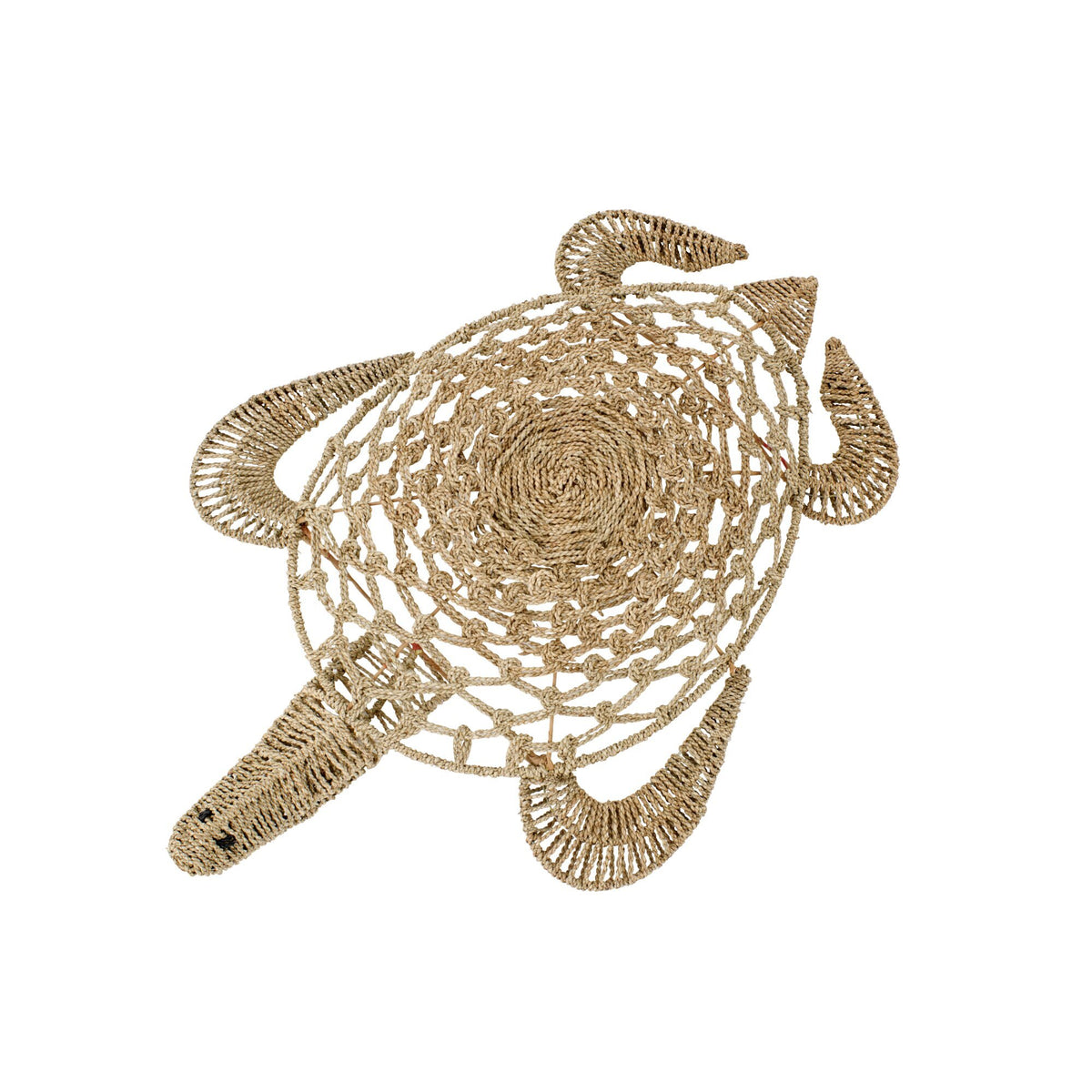 Objeto decorativo de pared Tortuga Hierba marina Natural Grande J-line