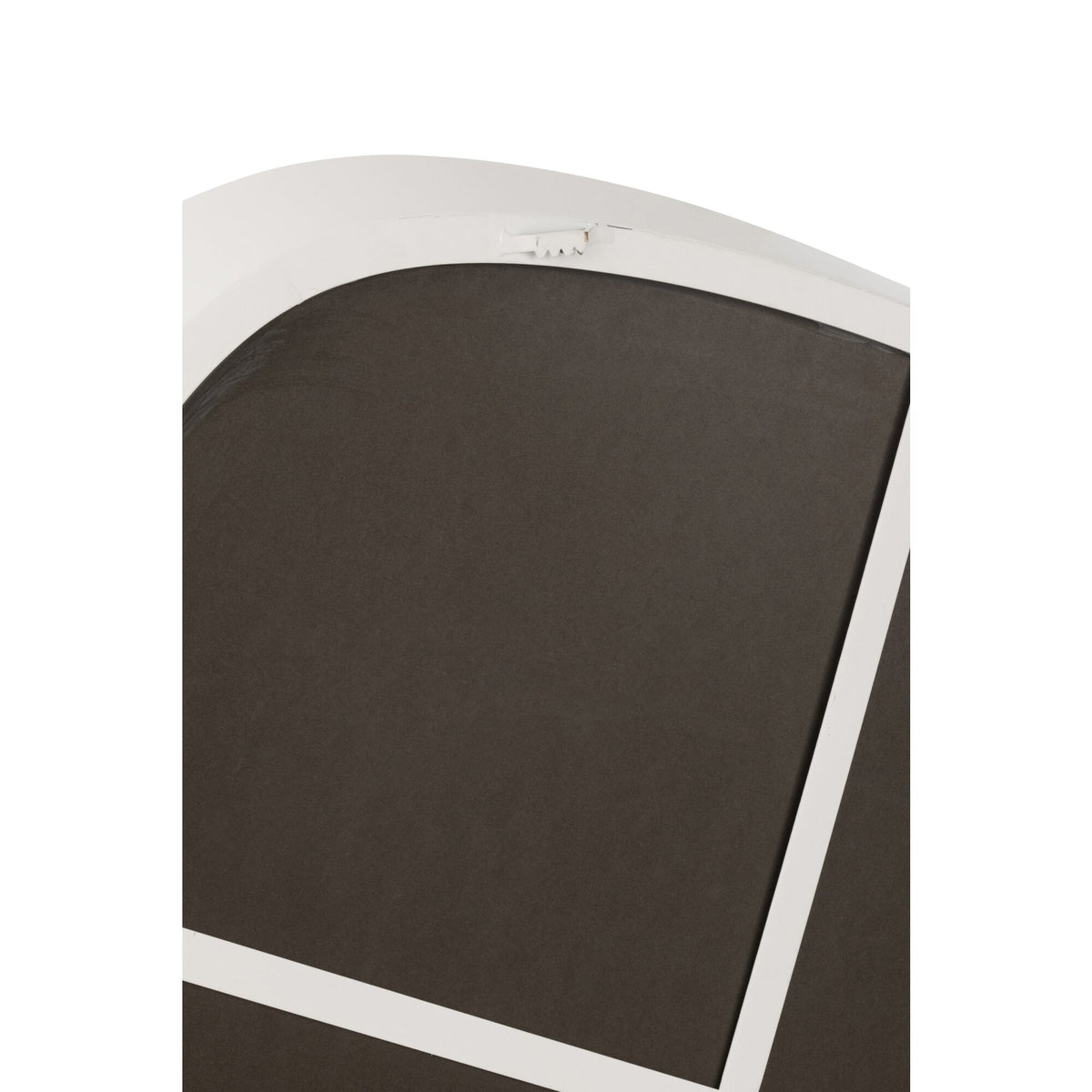 Espejo de pared Metal/Vidrio Blanco Grande
