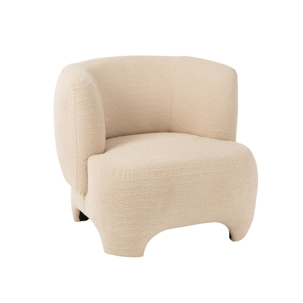 Sillón 1 plaza de punto Tex/Ht blanco J-Line