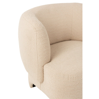 Sillón 1 plaza de punto Tex/Ht blanco J-Line